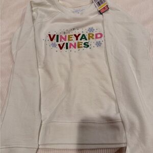 Vineyard Vines Cream Cotton Top